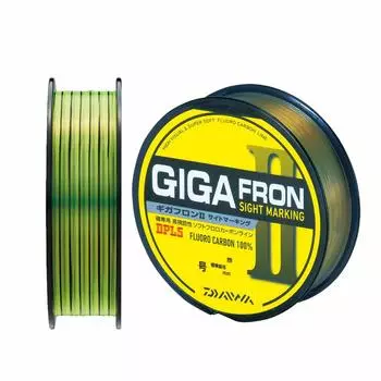 DAIWA Fluoroline Gigaflon 2 4 200m Site Marking Yellow No.
