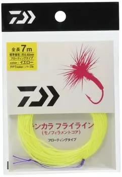 DAIWA Fly Line Tenkara Fly Line Y 7м Фиолетовый 0,6 мм