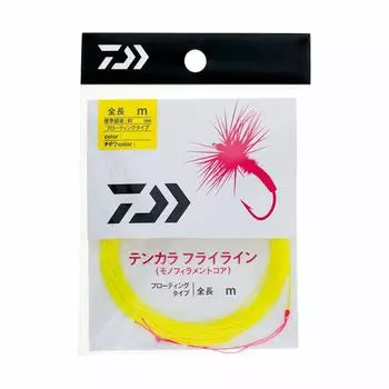 DAIWA Fly Line Tenkara Fly Line Y 4м Желтый 0,6 мм