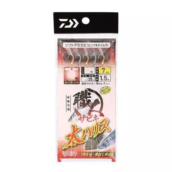 DAIWA gimmick craftsman Sabiki thick Harris 5 pieces SA pink Keimura & 5-4-5