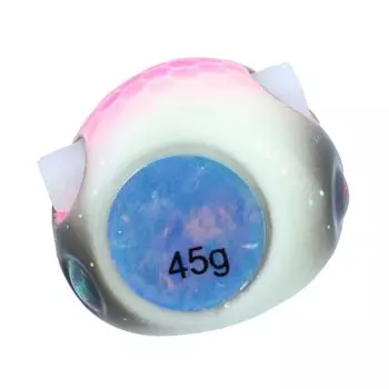 DAIWA Koga Bay Rubber Free TG Head 45g Sakura Glow 45g (Tungsten)