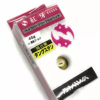 DAIWA Koga Bay Rubber Free TG Head 45g Gold Plated
