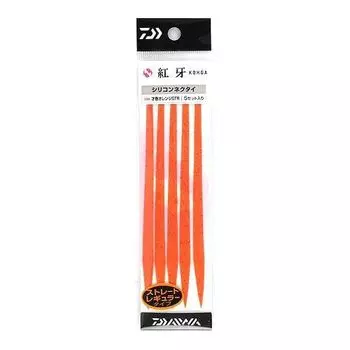 DAIWA Koga Bay Rubber Silicone Tie Saimaki Orange