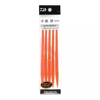 DAIWA Koga Bay Rubber Silicone Tie Saimaki Orange