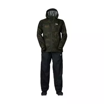 Daiwa Комбинезон-дождевик Rain Hybrid Green Camo 2XL Max(р) ДР-3322