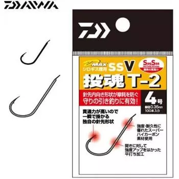 Daiwa Крючок Daiwa с белой белкой D MAX, используйте SSV Нет. 8 Т 2