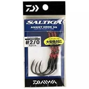 DAIWA Крючок DAIWA-вспомогательный одинарный 3 0X рыболовный крючок Saltiga Saxus