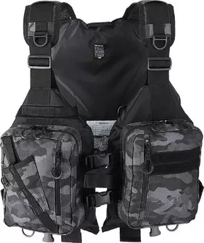 DAIWA легкий поплавковый жилет для игры в гольф черный камуфляж бесплатно DF-6421