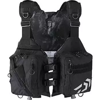 DAIWA легкий поплавковый жилет для игры в гольф черный бесплатно DF-6421