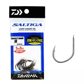 Daiwa Легкий вспомогательный крючок №30X Saltiga Saxus Fishhook