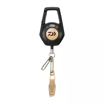 DAIWA Line Cutter II 40S with Carabiner Reel Gold