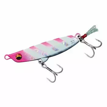 DAIWA Metal Jig Flat Junkie Hira Metal Z 32g Pink Zebra Glow Lure