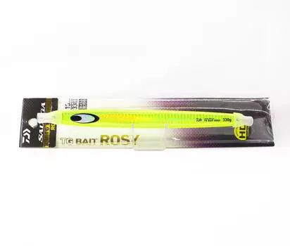 Daiwa Metal Jig Saltiga TG Bait Rosy 330 грамм Lime Zebra Glow (2122)