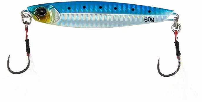 DAIWA Metal Jig Samurai Jig Madai Tune 60g Sardine Glowberry Lure