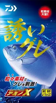 DAIWA Mixed Amino X Inviting Gray Blue 1550g Bait/Komase