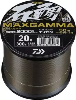 Daiwa Нейлоновая леска Astron Ishidai Max Gamma 300 24 Black Ocean No. чёрный