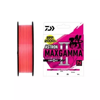 DAIWA Nylon Line Astron Iso MAX Gamma II 150m LPM Pink No. 2.75 (Light Marking)