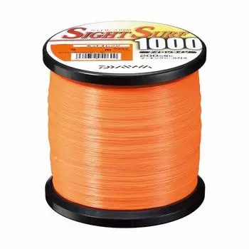 DAIWA Nylon Line Sight Surf 2 8 1000m Hot Orange No.
