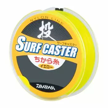 DAIWA Nylon Line Surf Caster Chikara Thread 15m x 5 Yellow (R) No. 3-12