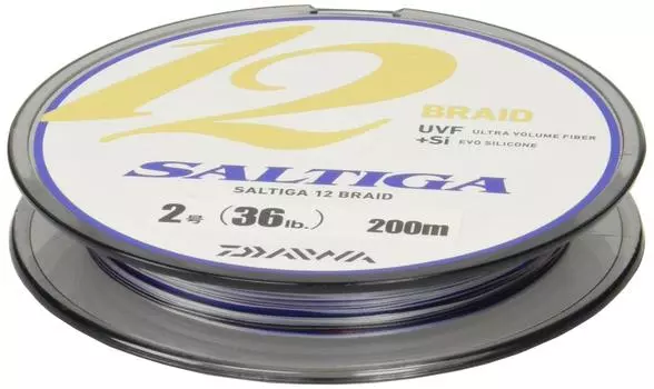 Daiwa PE Line Saltiga 12 Braid 200m 1 22lb Multi Color No.