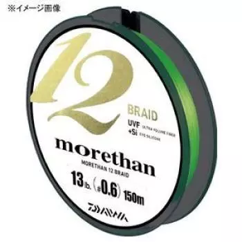 Daiwa PE Line Seabass Больше 12 Плетеный 150м 27lb Лаймовый зеленый Нет. 1.2 зелёный