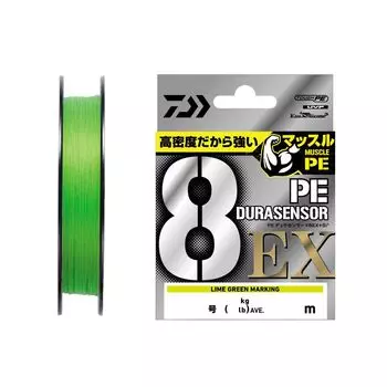 DAIWA PE Line UVF PE Durasensor 200м Лаймово-зеленая маркировка X8EX+Si3 Нет. 0,3 (6,6 фунта)