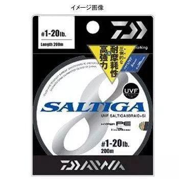 Daiwa PE Line UVF Saltiga 8 Braid Si 200м Многоцветный + Нет. 1,5