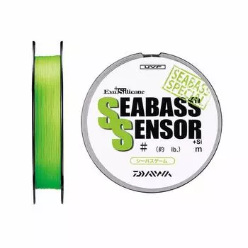 Daiwa PE Line UVF Seabass Sensor Si 150м 8 фунтов Lime Green + 0,6
