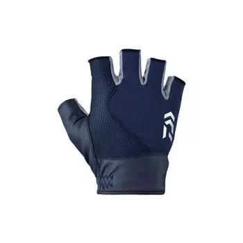 Daiwa Перчатки Cool Gloves 5 Cut DG-3123 темно-синие XL