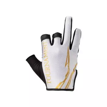 Daiwa Перчатки Tournament Cold Weather Gloves 3 Cut Light Grey XL DG-1022TW светло-серый