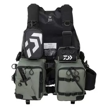 DAIWA плавающий жилет Taupe Free DF-6224 серо-коричневый