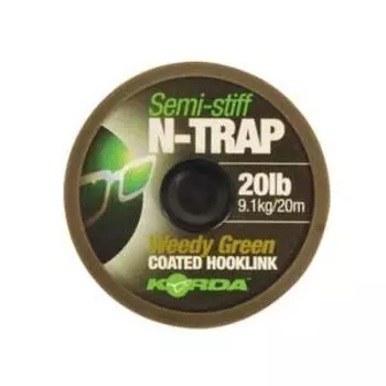 Daiwa Поводок с покрытием Coda N-TRAP, полужесткий, 20 фунтов.
