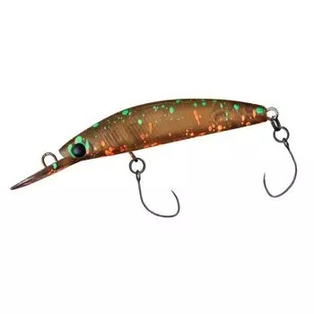 DAIWA PRESSO Double Clutch 45F1 Yadoku Brown Minnow/Lure