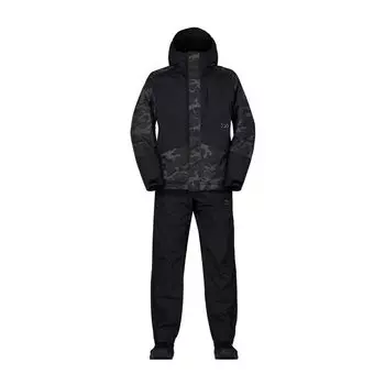 DAIWA Rainmax Side Open Winter Suit Black Camo Fishing DW-3223 Men s