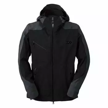 DAIWA Rainwear Polartec Neoshell Hybrid Rain Jacket Black 2XL DR-20009J чёрный
