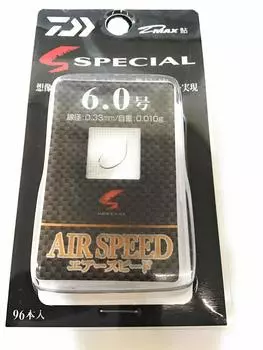 Daiwa Рыболовный крючок Ayu Ayu Special Air Speed No. 6.0 D-МАКС