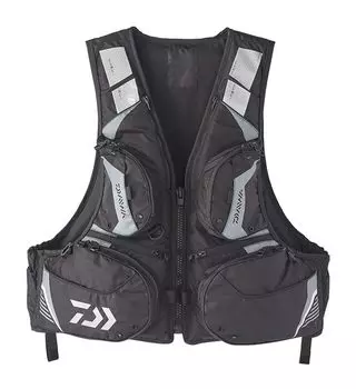 DAIWA рыболовный жилет плавающий жилет черный XL DF-3420 чёрный