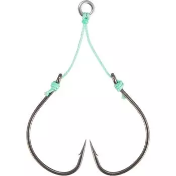 Daiwa Salt Galite ASsist Hook Twin Ss Medium Deep Sea Throw 50 мм 2 0