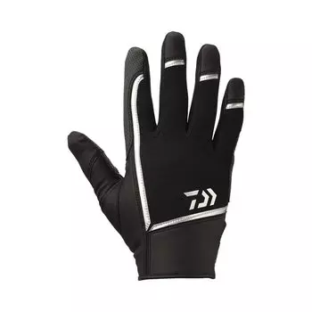DAIWA Salt Game Cold Protection Gloves Black XL DG-7122W чёрный