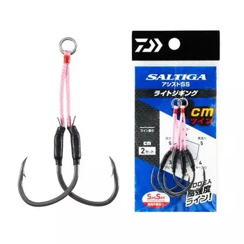 DAIWA Saltiga Assist SS Light Jigging 1cm Twin #3/0