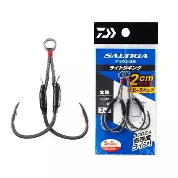 DAIWA Saltiga Assist SS Light Jigging 2 см Twin Heavy Spec #3/0