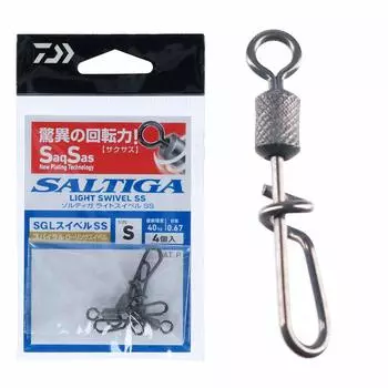 DAIWA Saltiga Light Swivel SS Spiral S