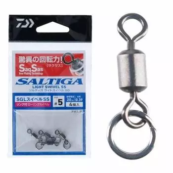 DAIWA Saltiga Light Swivel SS with Ring 5