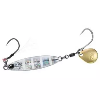 DAIWA Samurai Jig R Spin 30g PH Zebra Glow