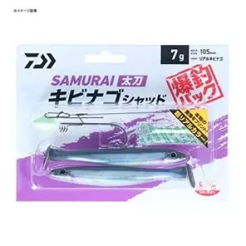 DAIWA Samurai Tachi Просо Наго Шад Бакуцури Пакет 10 г Настоящее Просо Наго