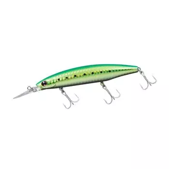 DAIWA Sea Bass Minnow Shoreline Shiner Z Set Upper 110S-DR Laser Lime Chart Sardine
