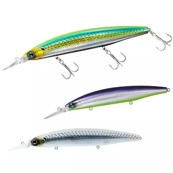 DAIWA Seabass Lure Shoreline Shiner Z Set Upper 145SDR Clear Adele Keimura Shirasu