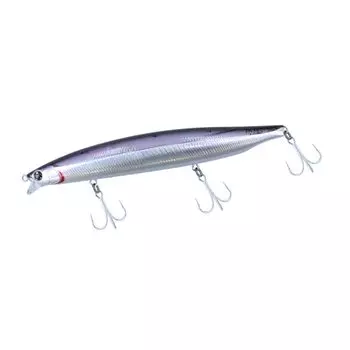 DAIWA Seabass Lure Shoreline Shiner Z Vertis R140F-SSR Adel Half Transparent Back Black