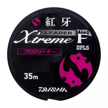 Daiwa Shock Leader Beniga EX Type F Флюорокарбон 35 м 10 фунтов Stealth Pink 69670 Нет. 2.5