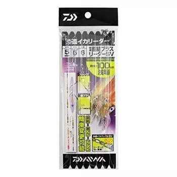 Daiwa Shock Leader Comfortable Direct Connection Plus L SV 5 Square Fluorocarbon Distance 100 Shallow Area 5 Clear No.